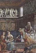 Domenicho Ghirlandaio Details of Geburt Marias Spain oil painting artist